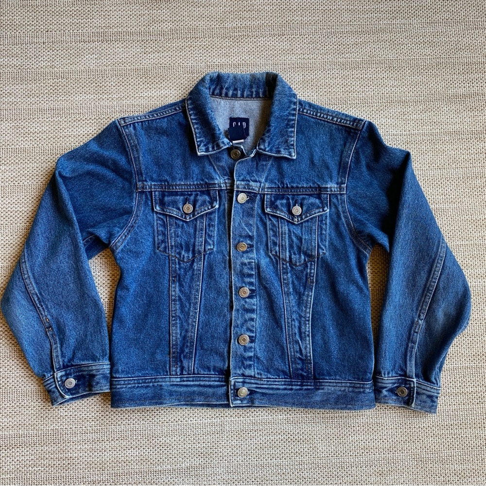 Vintage classic GAP Kids Blue Jean Jacket Denim